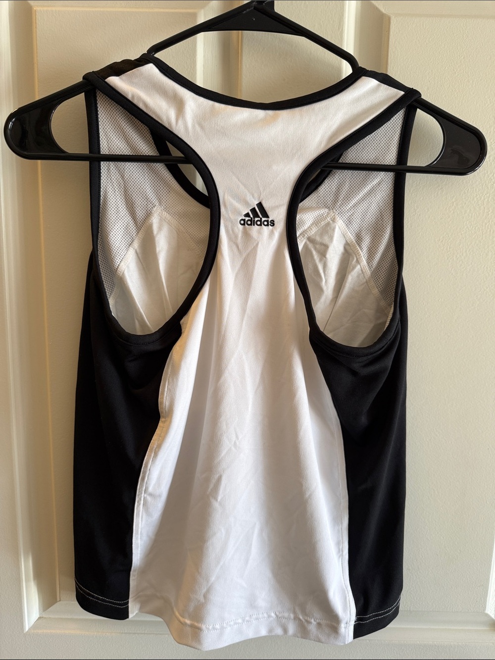adidas Black and White Tennessee Racerback Tank - Picture 2 of 12